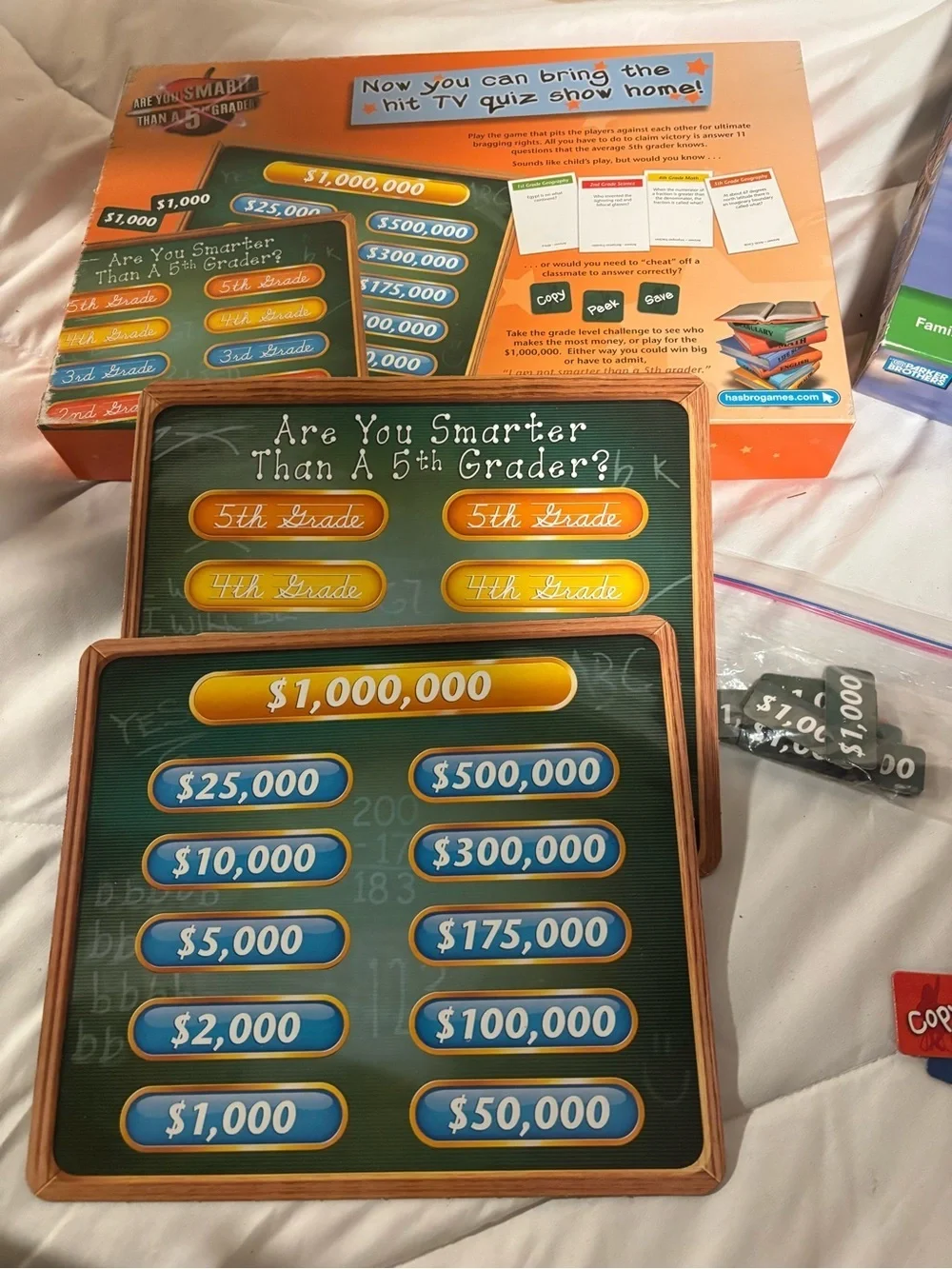 Are You Smarter Than A 5th Grader 2nd Edition Board Game Made in the USA